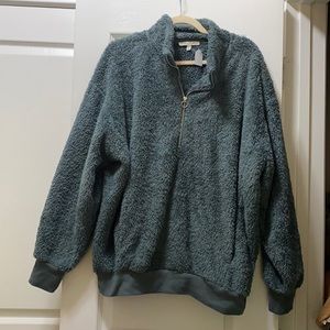 Express sherpa half zip
